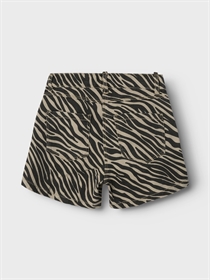 NAME IT Zebra Twill Skort Black